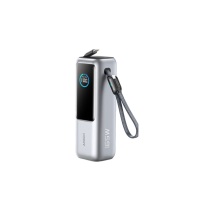 安克 ANKER 自带伸缩线 A1695 165W 25000毫安 (银色)