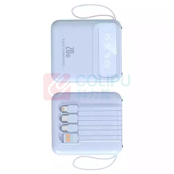 固逸 自带线移动电源 NYC-05 10000mAh