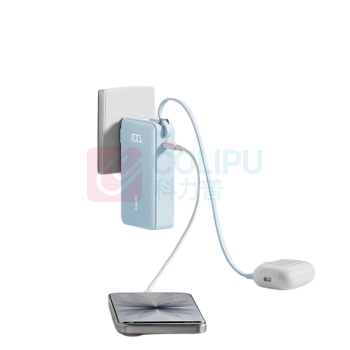安克 ANKER 三合一充电宝 A1637 10000毫安 自带TypeC线 (颜色随机)