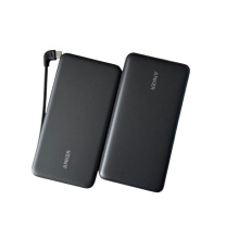 安克 ANKER 自带type-c线充电宝 快充移动电源 A110E 20000毫安 (黑色)
