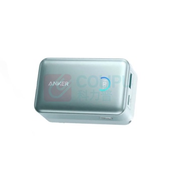 安克 ANKER 45W自带伸缩线快充 充电宝 移动电源 A1638 10000毫安 (绿色)