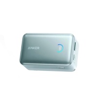 安克 ANKER 45W自带伸缩线快充 充电宝 移动电源 A1638 10000毫安 (绿色)
