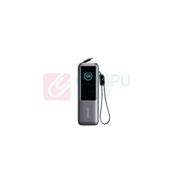 安克 ANKER 自带伸缩线移动电源 A1695 25000mAh 165W (银色)
