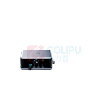 安克 ANKER 充电器 智能屏显桌面充电站 250W, 适用苹果17, 多口, PD快充, 适用Macbook笔记本, A2345, 黑色 (黑色)