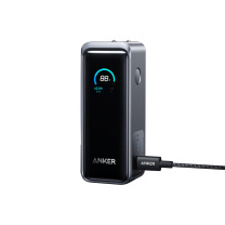 安克 ANKER Prime移动电源自带插头快充线 A1339 9600毫安65W (黑色)
