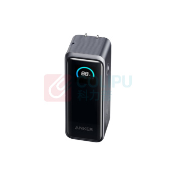 安克 ANKER Prime移动电源自带插头快充线 A1339 9600毫安65W (黑色)