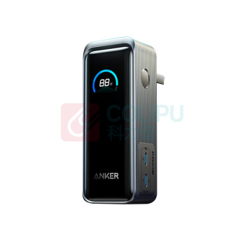 安克 ANKER Prime移动电源自带插头快充线 A1339 9600毫安65W (黑色)