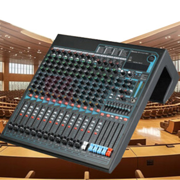 宏视道 HOSODO 16路调音台 HSD-MP16XS 12路MIC单声通道+ 4路立体声输入 (黑色)