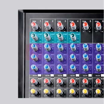 得胜 TAKSTAR 十路调音台 AM10 单声道线路增益CH LINE Gair:-13dB