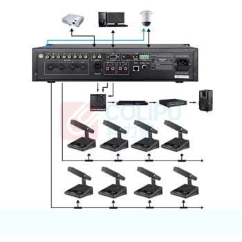 得胜 TAKSTAR 桌面式麦克风话筒 DG-S100A2 代表单元