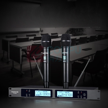 得胜 TAKSTAR 无线麦克风 TS-3380 一拖二 (黑色)