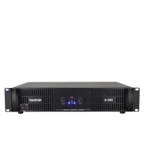 得胜 TAKSTAR 纯后级功放 A-300 485×370×88mm 专业音频舞台音响演出工程定阻功放机 双通道模拟功放