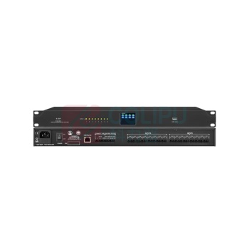 宏视道 HOSODO 音频处理器 HSD-AP0808 16路音频处理器 (黑色) 8路独立模拟音频平衡输入,8路独立模拟音频平衡输出