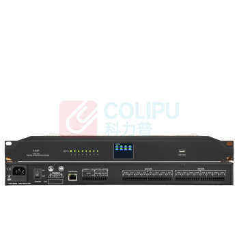 宏视道 HOSODO 音频处理器 HSD-AP0808 16路音频处理器 (黑色) 8路独立模拟音频平衡输入,8路独立模拟音频平衡输出
