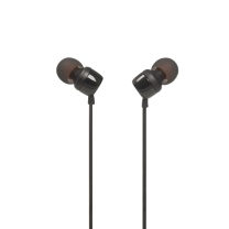 JBL 有线耳机 T110 入耳式 有线耳机 黑色