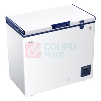 海尔 Haier 商用 顶开门 直冷单温零下70度卧式冰柜 DW-60W151EU1 151升