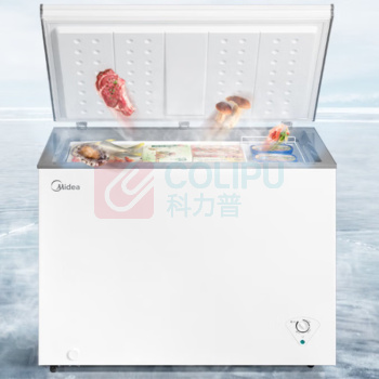 美的 Midea 一级能效 定频直冷卧式单温冷藏冷冻转换冷柜 BD/BC-301KM(E) 301升 (白色系)