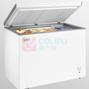 美的 Midea 一级能效 定频直冷卧式单温冷藏冷冻转换冷柜 BD/BC-301KM(E) 301升 (白色系)