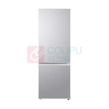 TCL 双门小型冰箱 R163F1G-B (闪白银)