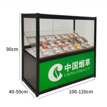 信发 TRNFA 烟柜展示柜超市钢化玻璃 长150*宽50*高100cm