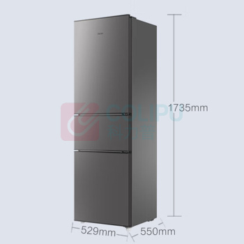 海尔 Haier 冰箱 HC3-230LHC3E0BK 230升, 一级能效, 三开门