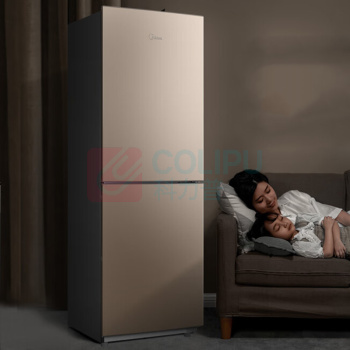 美的 电冰箱 BCD-185WM(E)金色 1台/台 销售单位:台 (电冰箱185L) (计量单位:个)