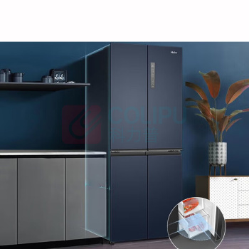 海尔(Haier) 电冰箱 BCD-406WLHTDEDB9 1个/个 销售单位:个 (电冰箱\406L) (计量单位:个)