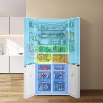 美的(Midea) 电冰箱 BCD-508WSPZM(E) 1个/个 销售单位:个 (电冰箱\508L) (计量单位:个)