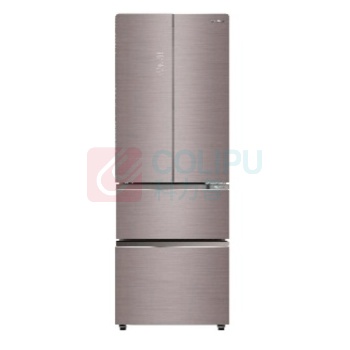 容声ronshen 风冷无霜 法式四门冰箱 bcd-301wkm1myc 301l (凌纹棕)