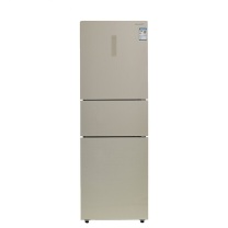 夏普 SHARP 二级能效 定频风冷三门电冰箱 BCD-236WVCE-H 236升 (莫兰迪金)