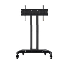 ProPre 电视移动推车 32-75英寸 承重: 45.5KG 一体机:3255英寸 调节高度:12101710MM 适用孔距:100*100600*400MM 不带顶部托盘