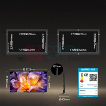 海信 HISENSE 电视 100E5S 100吋, 包含移动推车及安装
