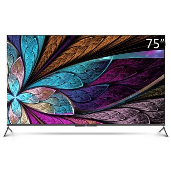 tcl 75英寸 液晶电视 qled原色量子点 4k超高清 全面屏 75c8 底座