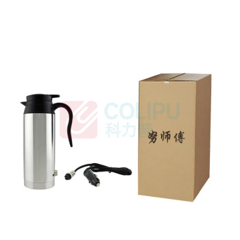 努师傅 保温杯水杯车载12V电热壶烧水加热杯 N420 8.5x24.7cm