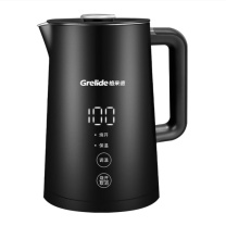 格来德 grelide 电热水壶 D2217E 1.7L (黑色)