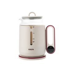 COSTA 电热水壶 CT-03F03 0.8kW 800W 1.5L 304不锈钢;高硼硅玻璃 1.5L (米色)