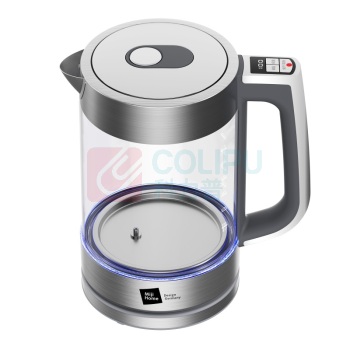 米技 Miji 电热水壶 HK-L1788 1.7L (银白色)