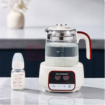 施耐德 Schneider 1.3L全玻璃花茶壶 SWK-XHSL1215