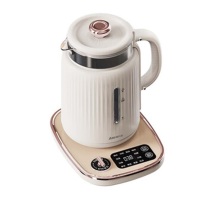 艾贝丽 多功能养生壶套装 ABL-TZ1812 养生壶1.8L+电煮锅1.2L (乳白色)