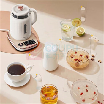 艾贝丽 多功能养生壶套装 ABL-TZ1812 养生壶1.8L+电煮锅1.2L (乳白色)