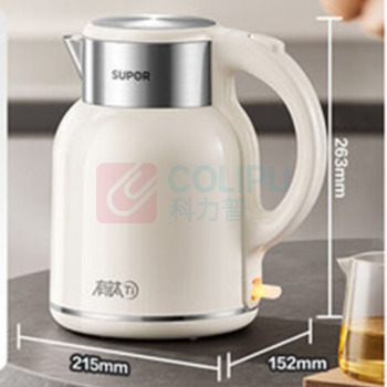 苏泊尔 SUPOR 电热水壶 SW-20T03S 2L 有钛内胆 2200W 316L不锈钢