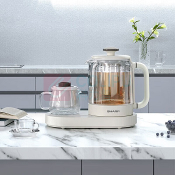 夏普(SHARP) 电热水壶 KP-ST10L-W 1个/个 销售单位:个 (电热水壶\0.8L) (计量单位:个)