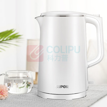 苏泊尔 SUPOR 电水壶 SW-17J418 1.7L (白色)