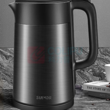 苏泊尔 SUPOR 酷炫双钢机身 双层无缝内胆 电水壶 SW-17S32A 1.7L