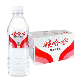 娃哈哈 Wahaha 纯净水饮用水350ml*24瓶整箱瓶装矿泉水企业开会办公用水 纯净水 350ml*24瓶/箱