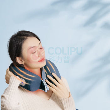 和正 U型多功能颈椎按摩器静谧蓝 HZ-U3