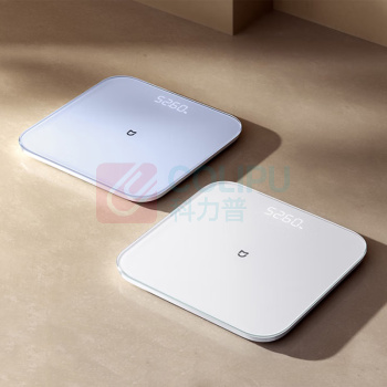 米家 智能体重秤S200 白色 家用健康秤电子秤高精度 人物双模式 APP数据测量 智能分析自动识别用户 MJTZC02YM