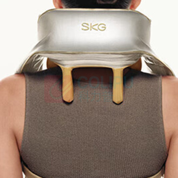 SKG 颈椎按摩器 H5-1 (鎏金款) 披肩斜方肌脖子腿颈部肩颈腰按摩仪热敷