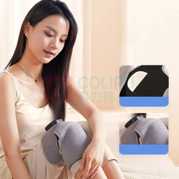 攀高 PANGAO 按摩器 Knee3 (浅灰色) (热敷+艾灸+佩戴贴合)