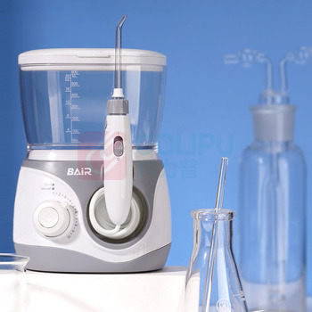 拜尔 BAIR 台式家庭插电式冲牙器 H6 600ml (白色) 大水箱大容量